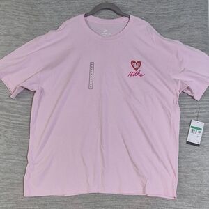 Nike Men's Shoe Loves Me Not Pink Oversized T-Shirt XL HJ0584 663  retro